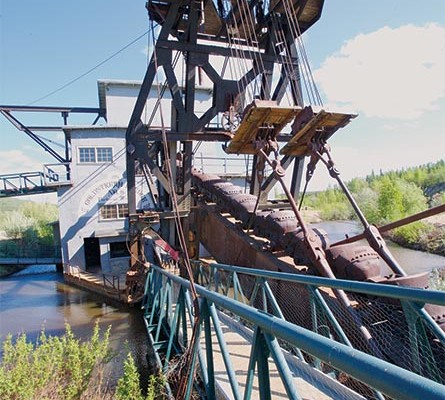 Gold Dredge #8 outside of Fairbanks