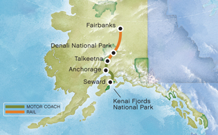 Tour 6FS Route Map