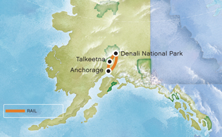 alaska railroad tours to denali